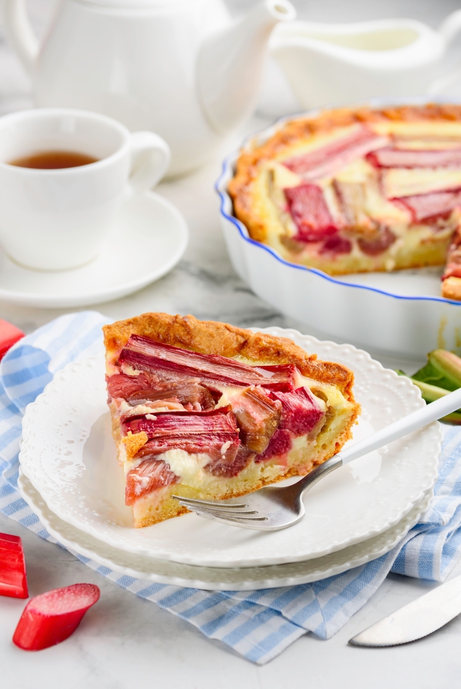 Crostata al rabarbaro, ricetta