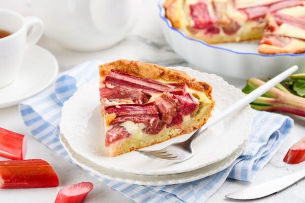 Crostata al rabarbaro