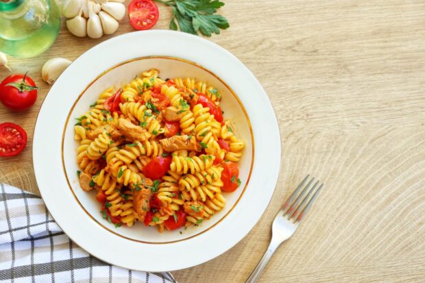 fusilli al tonno