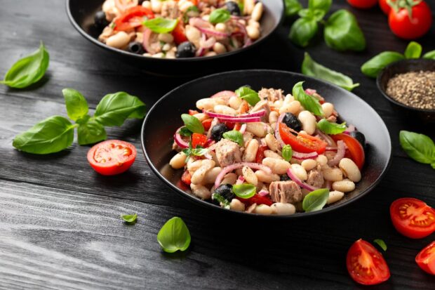 Insalata tonno e fagioli