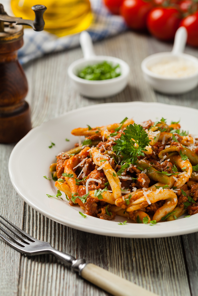 Maccheroni al ferretto, verticale