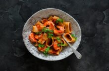 Paccheri al ragù di mare