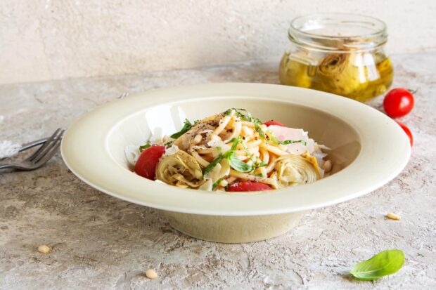 pasta ricotta carciofi