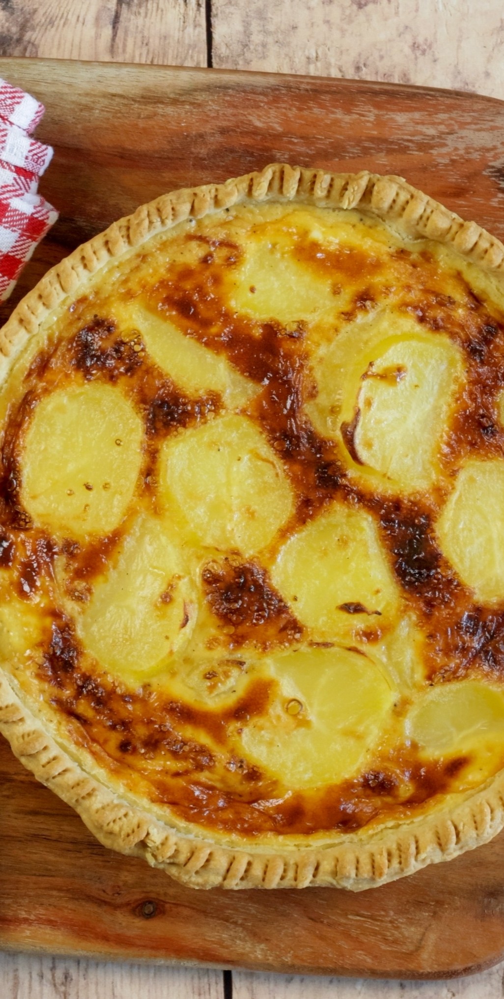quiche di patate e prosciutto
