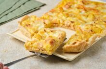 Quiche di patate e prosciutto