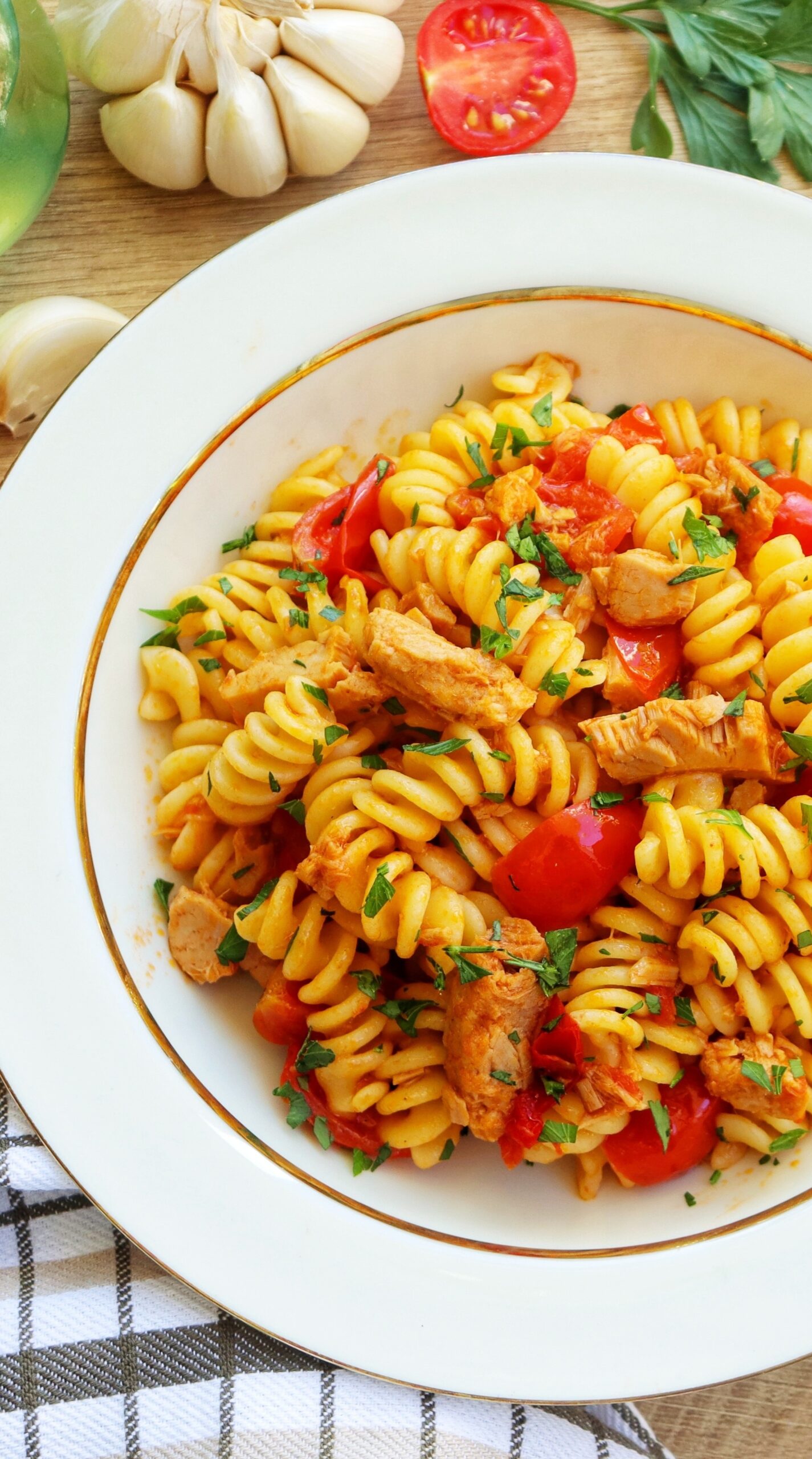 fusilli al tonno