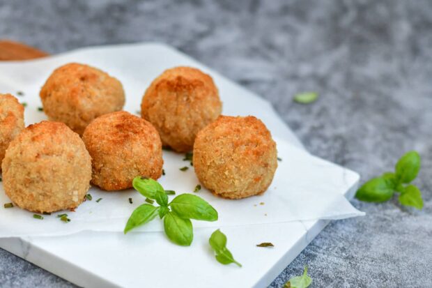Polpette di mortadella al forno