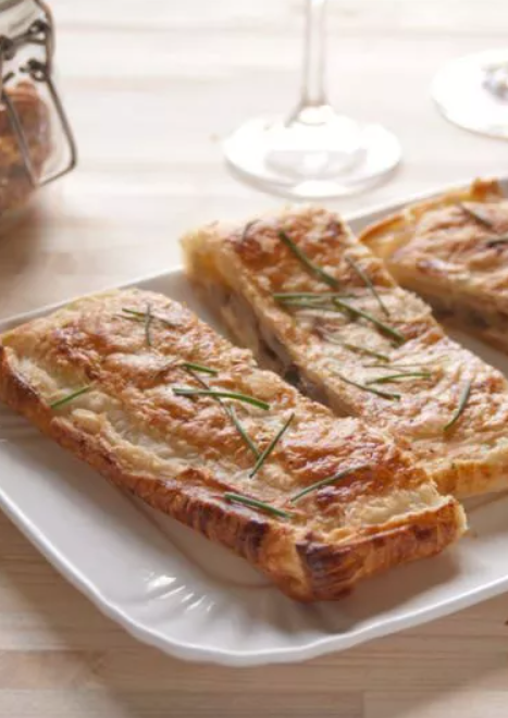 torta rustica ai funghi