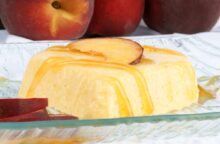 Bavarese alle pesche