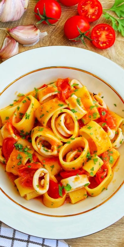calamarata di mare