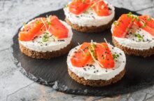 Cheesecake salata al salmone