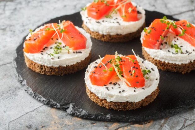cheesecake salata al salmone
