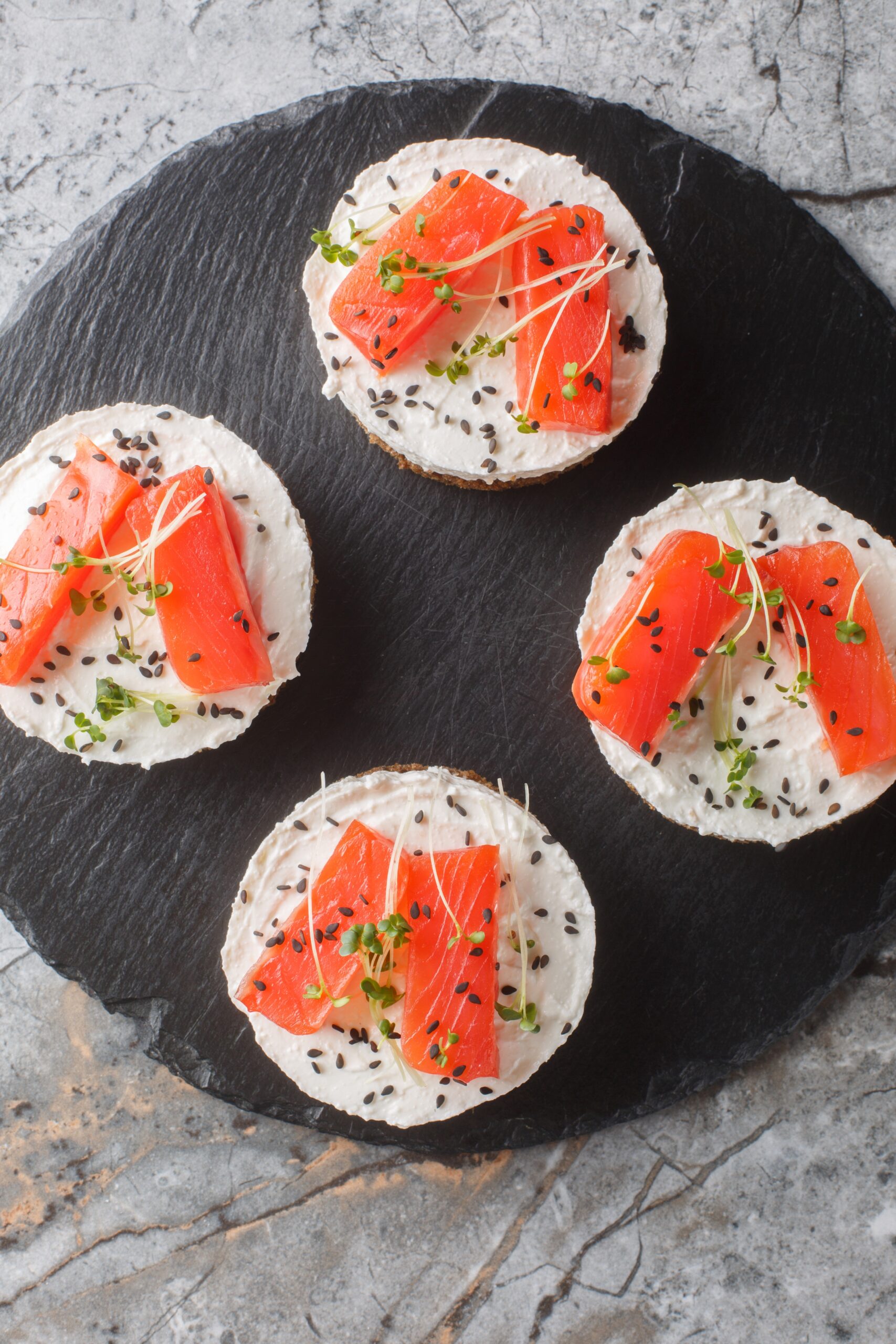 cheesecake salmone formaggio