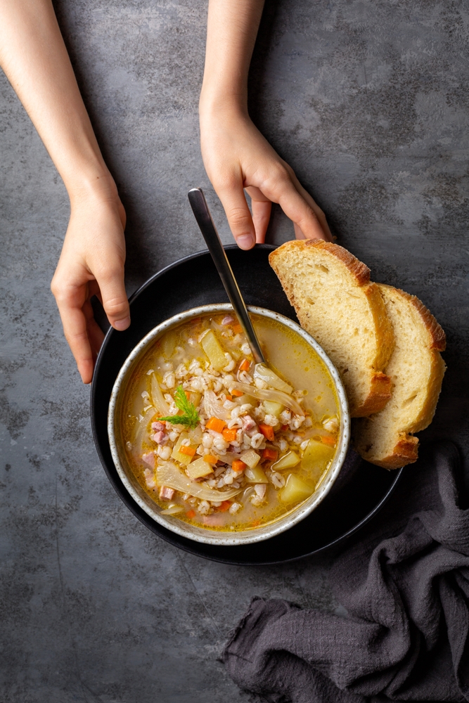 gerstsuppe, ricetta