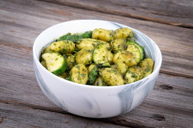 gnocchi vongole e zucchine