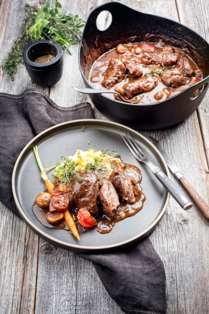 Guancia di maiale brasata, ricetta