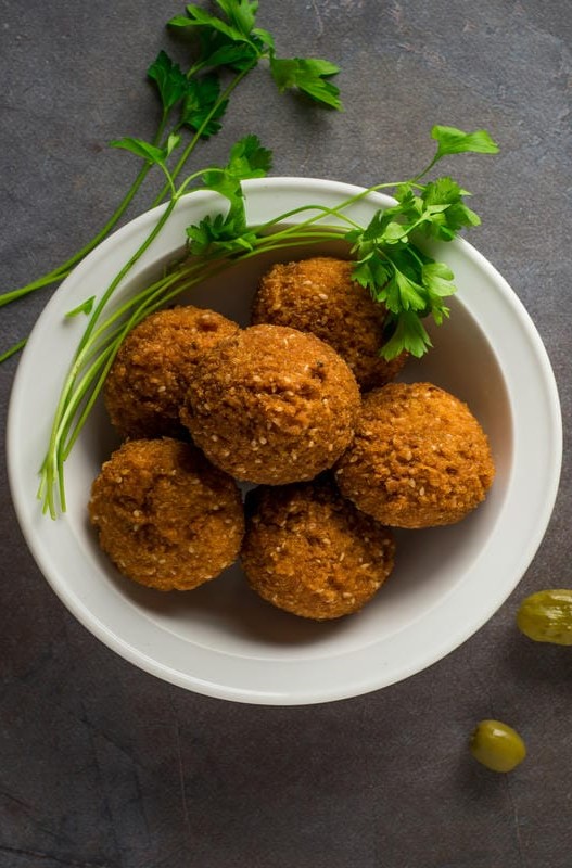polpette di ceci e lenticchie