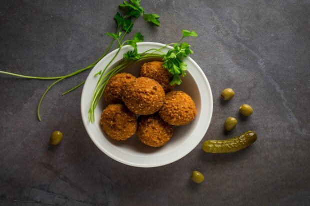 polpette di ceci e lenticchie