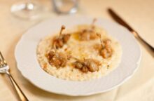 Risotto con le rane