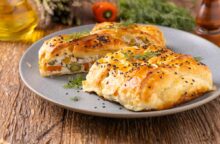Strudel di verdure e formaggio