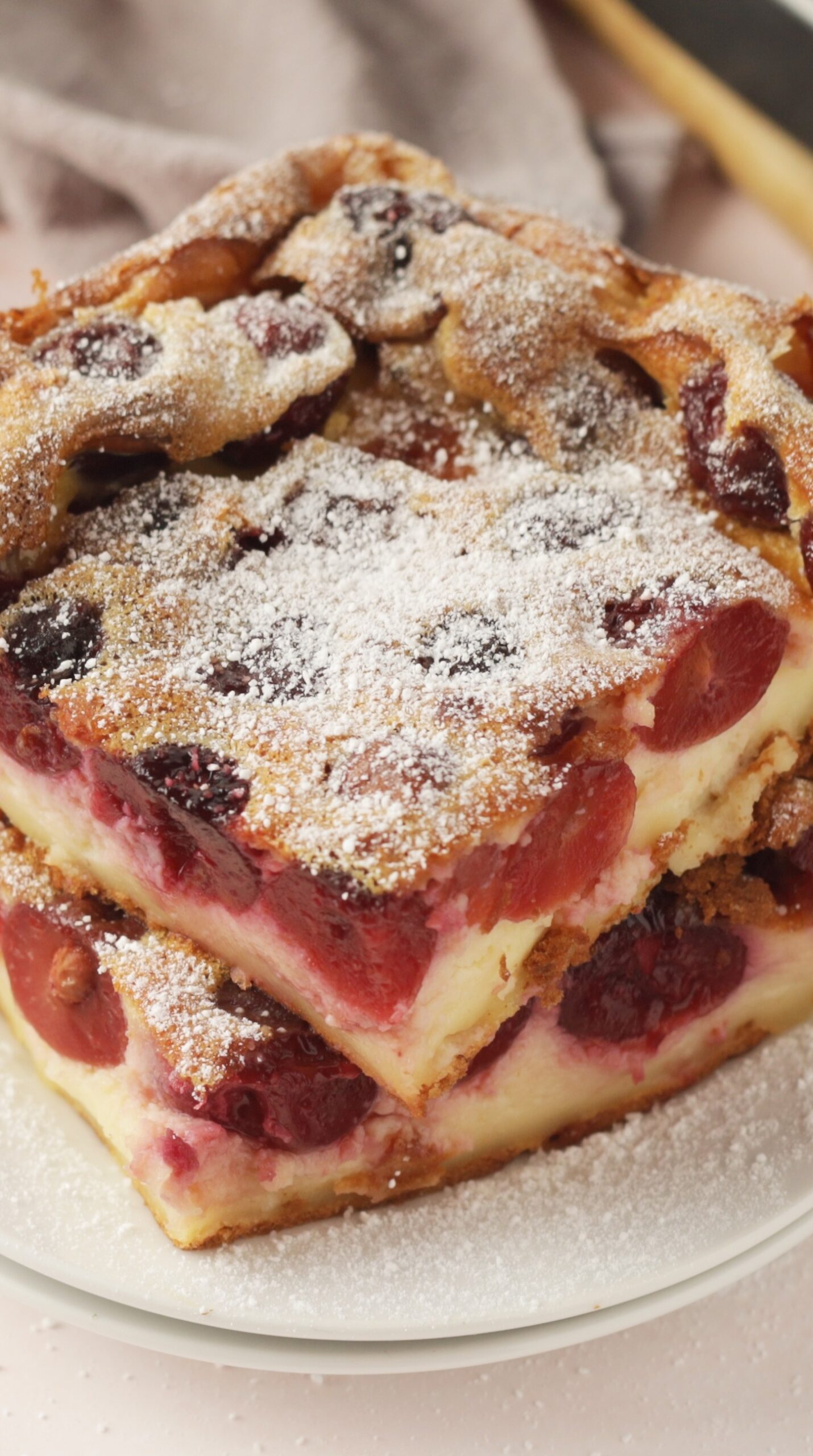 torta ciliegia e ricotta