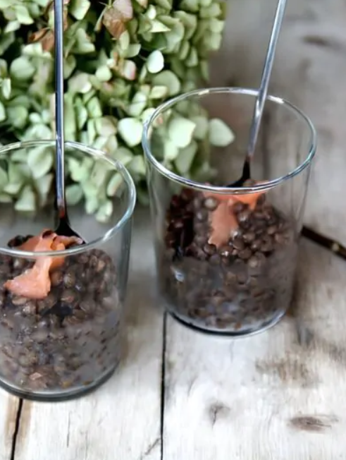 insalata di lenticchie fredda