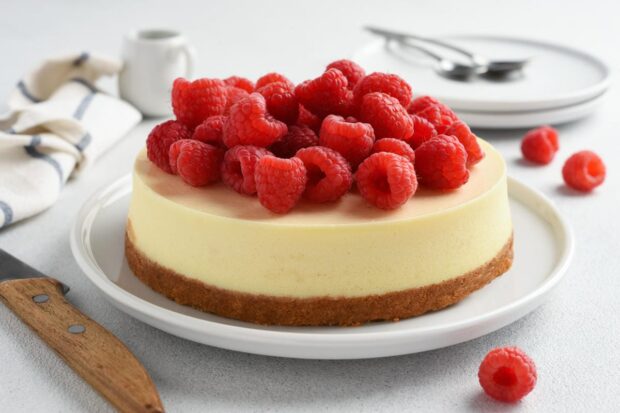Cheesecake lamponi