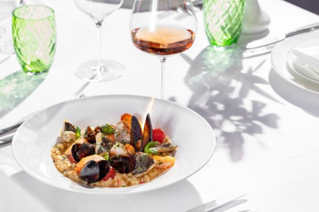 Fregola con le vongole