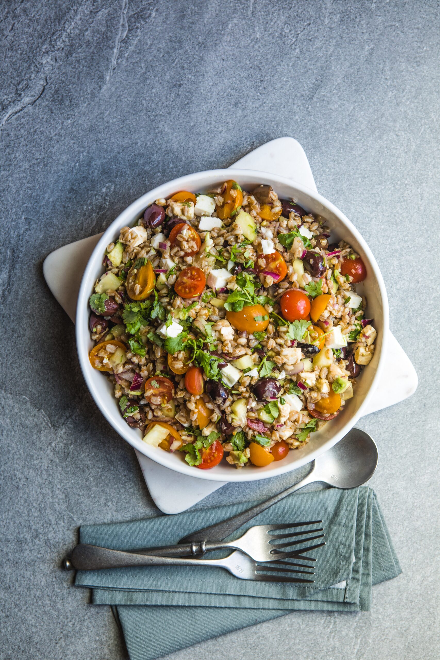 insalata farro tonno