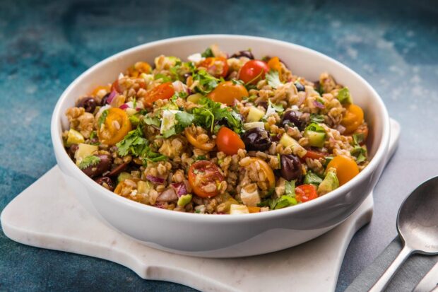 insalata di farro e tonno