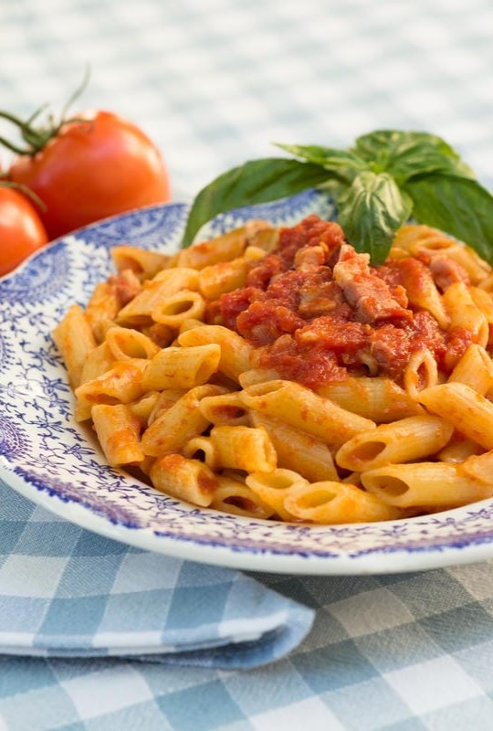 penne al baffo