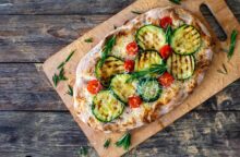 Schiacciata con zucchine