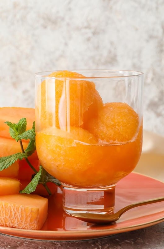 sorbetto al melone