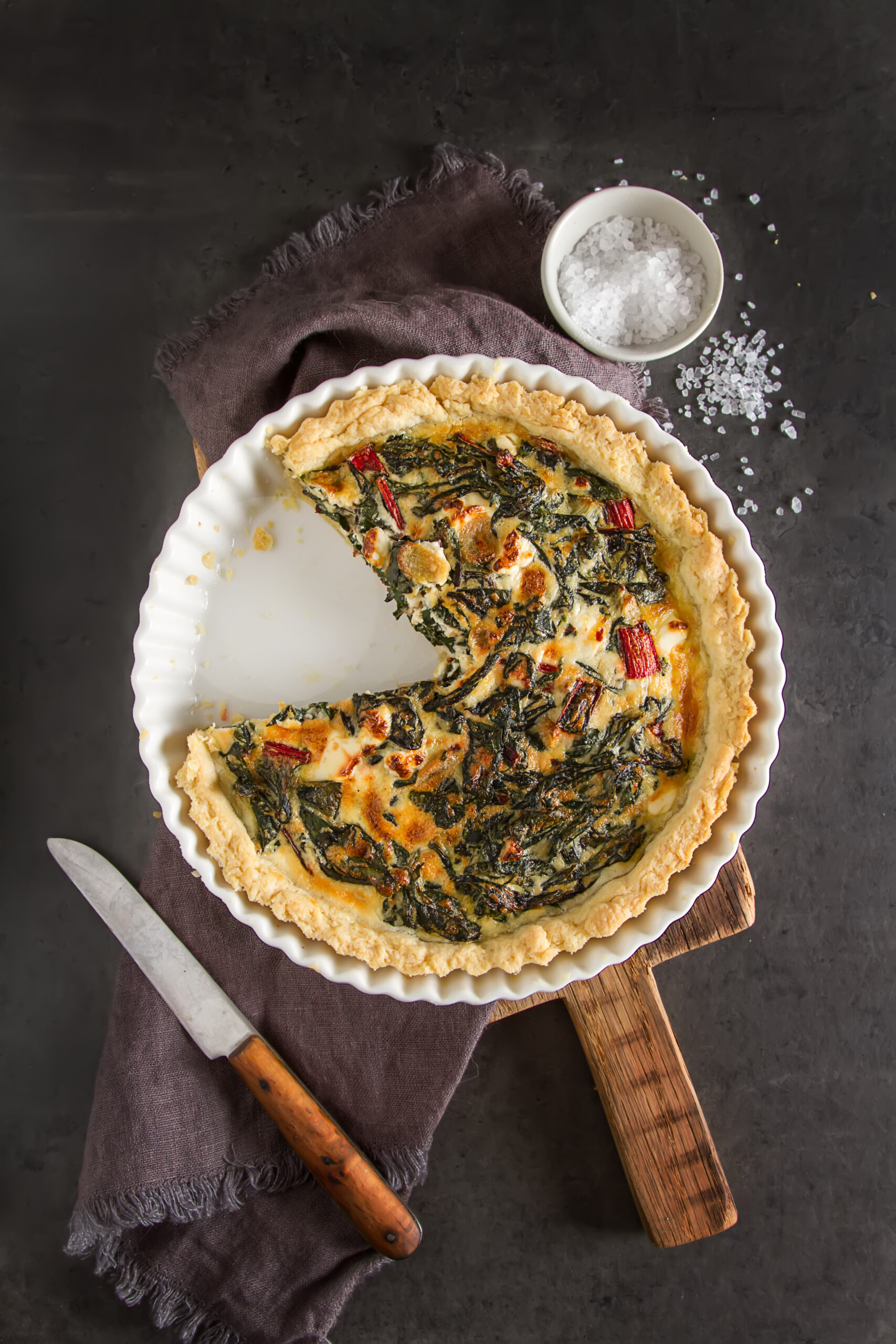 torta bietole ricotta