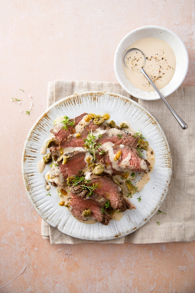 Arrosto freddo in salsa verde, ricetta