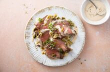 Arrosto freddo in salsa verde