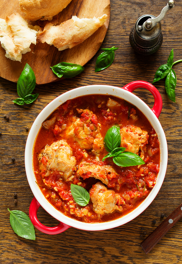 Coniglio al pomodoro, ricetta