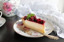 Crostata ricotta e visciole