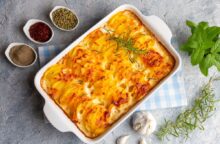Patate gratinate al forno