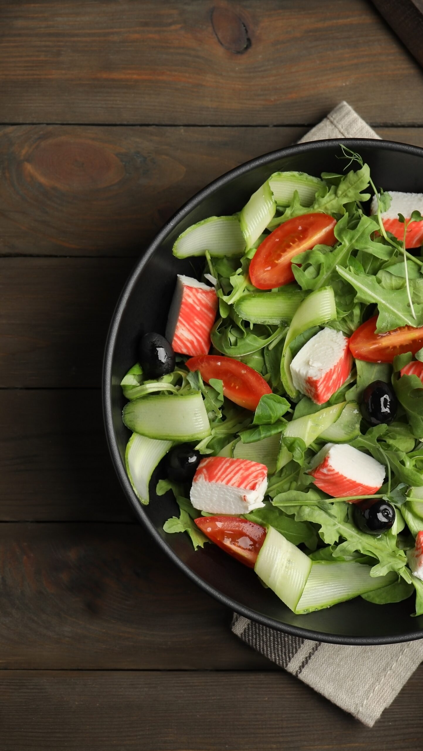 surimi in insalata