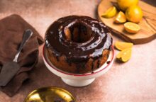 Torta glassata al cioccolato