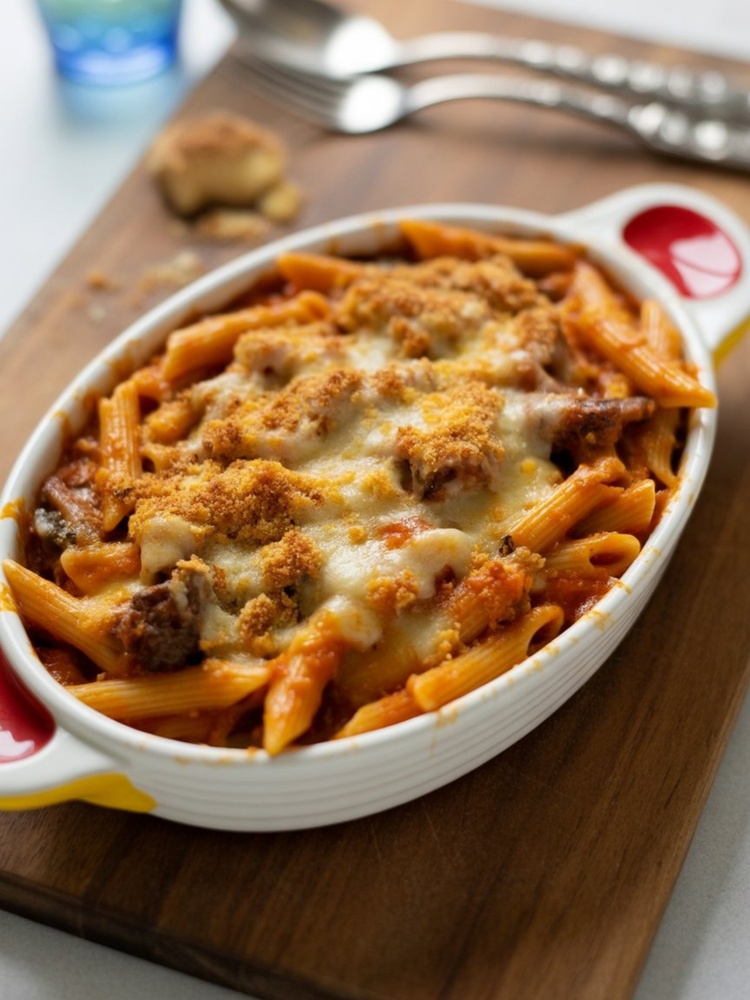 Ziti al forno, ricetta