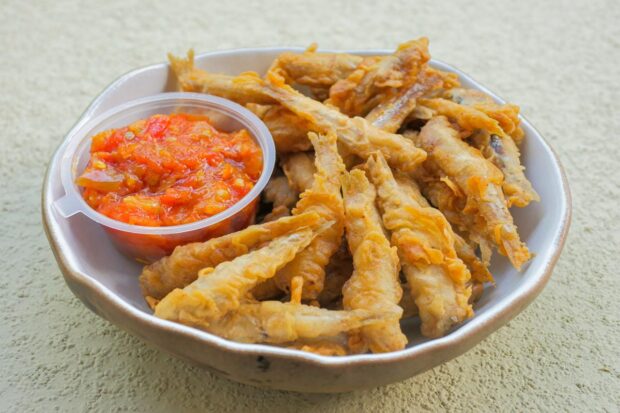 alici fritte in pastella