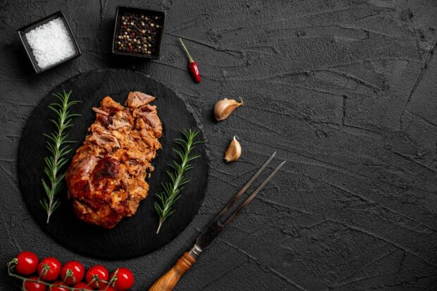 carne di maiale al forno
