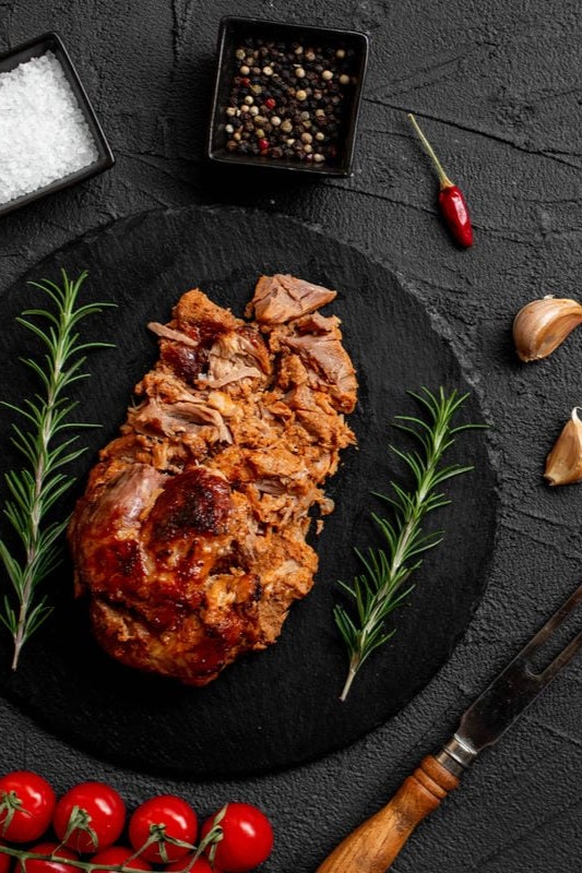 carne di maiale al forno