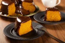 Ciambella al cioccolato e arancia
