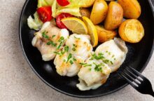Coda di rospo con patate