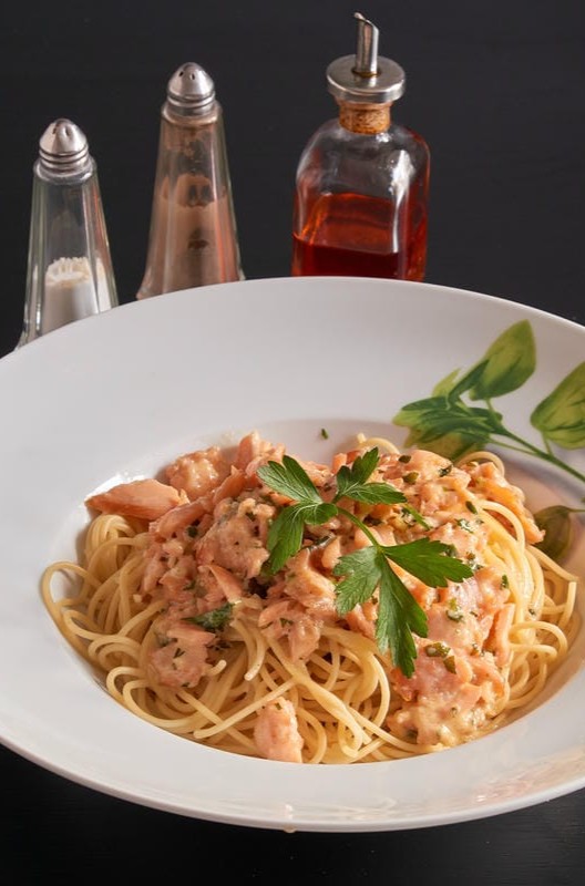 pasta spigola e capperi