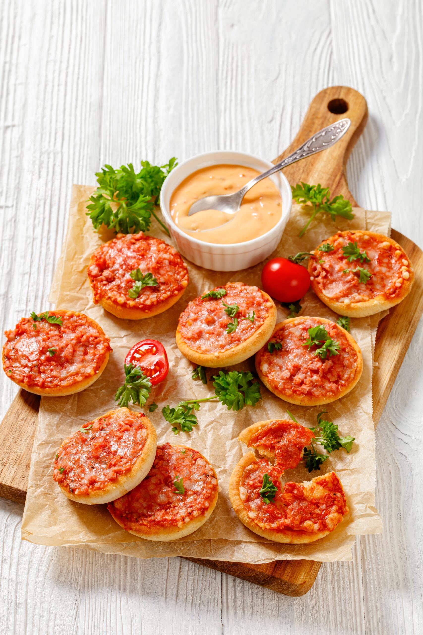 pizzette al pomodoro