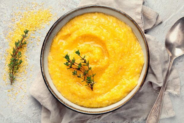 polenta e seppie